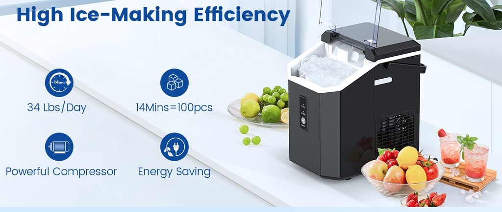 Nugget Ice Maker machine efficiency