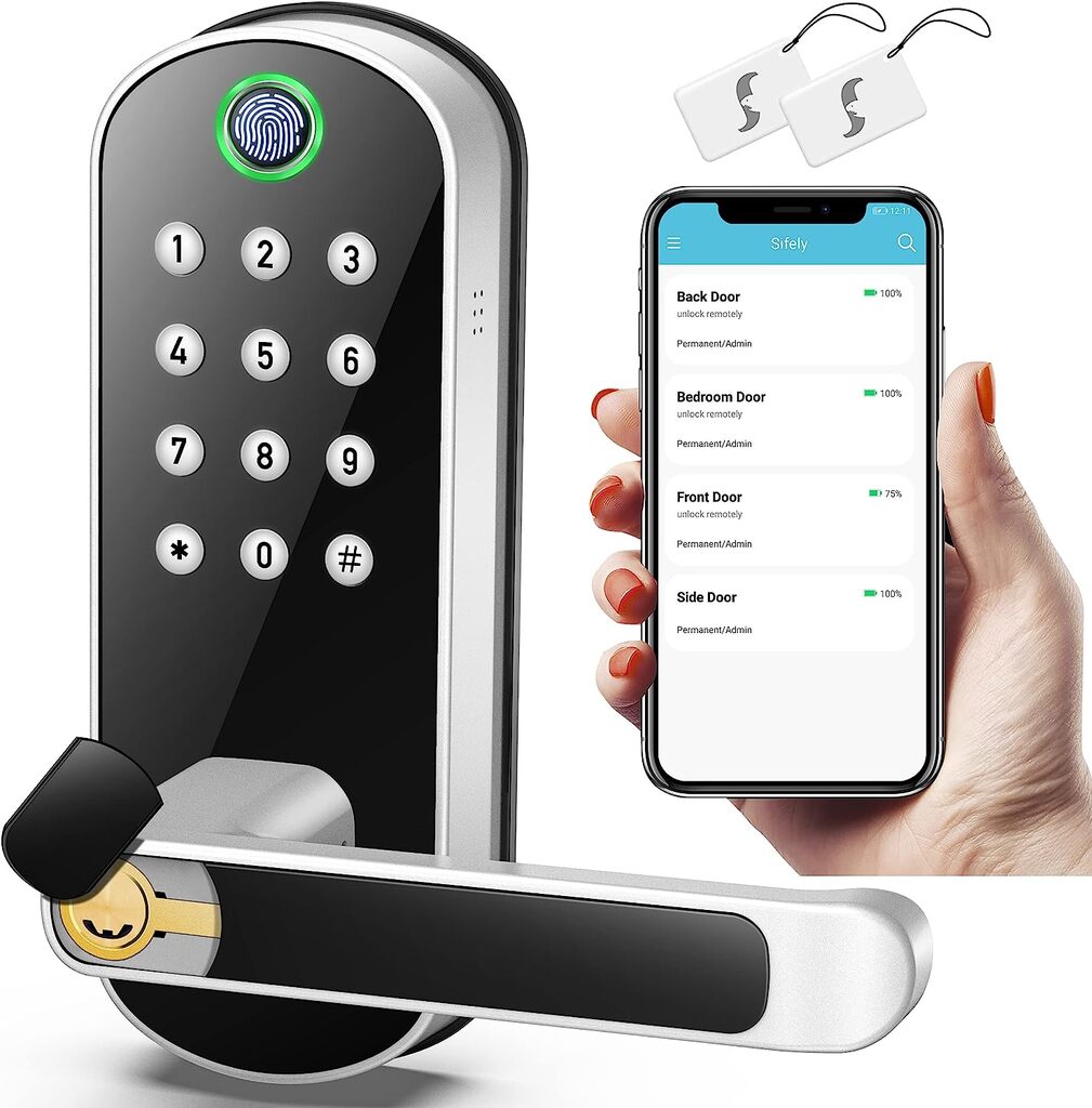 smart home gadgets keyless door lock