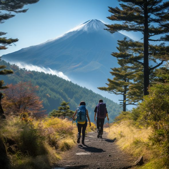 Mount Fuji Yoshida Trail Tokyo Japan